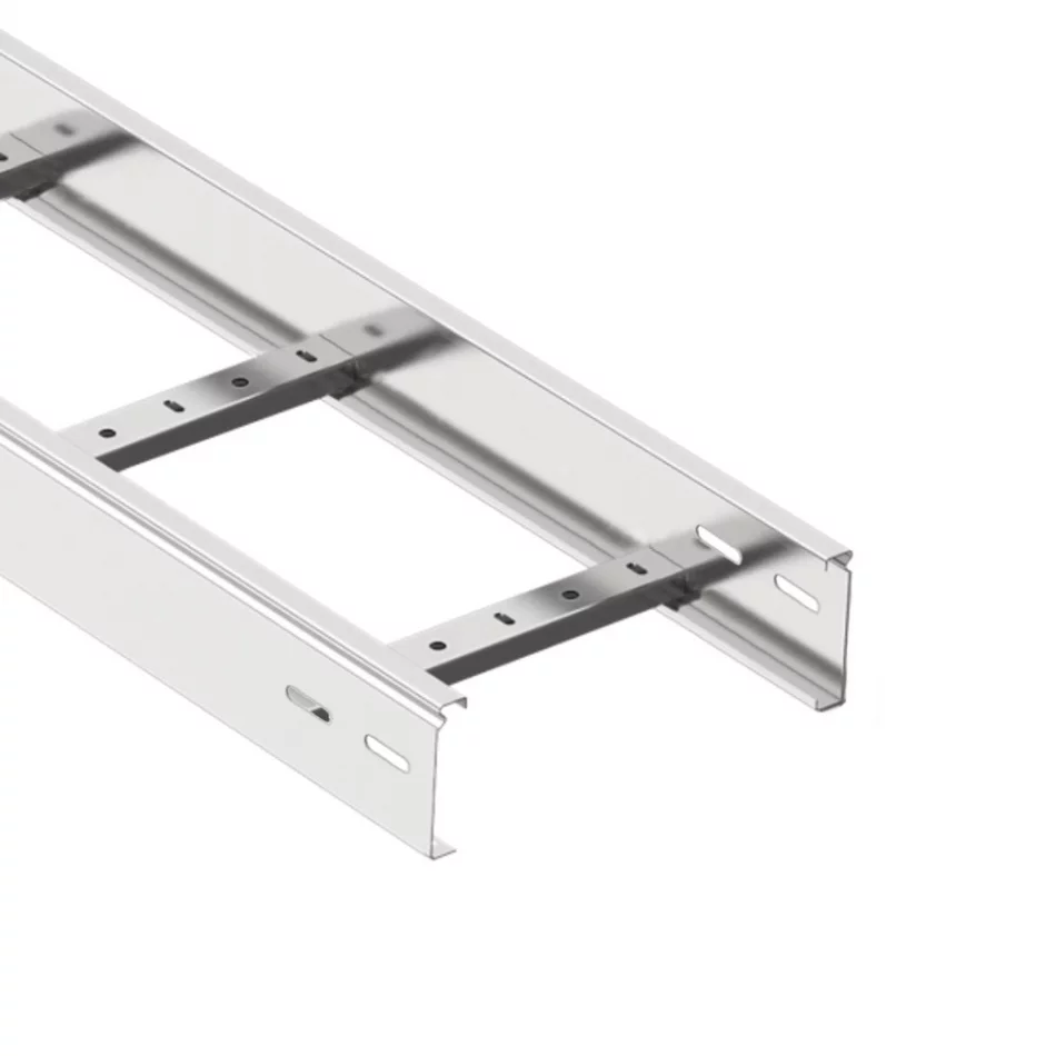 Лоток лестничный 300x200x6000 лонжерон 1.5 мм оцинкованный фото