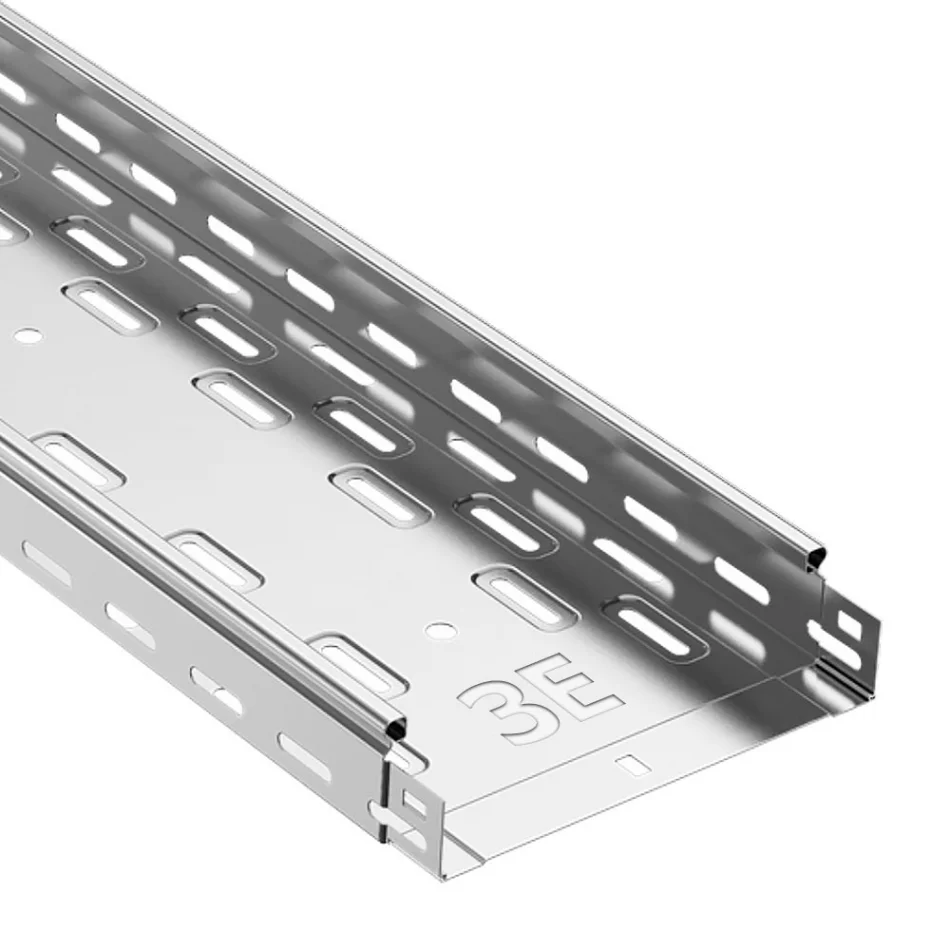Лоток перфорированный ЗЕ-4 200х100х3000 (S=0.8) HDZ фото