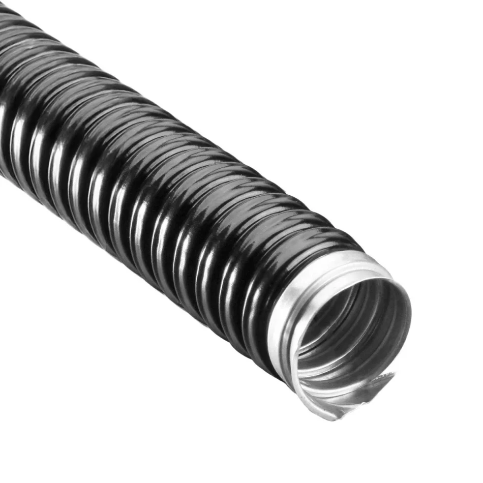 Металлорукав МГ-12 в ПВХ изоляции фото