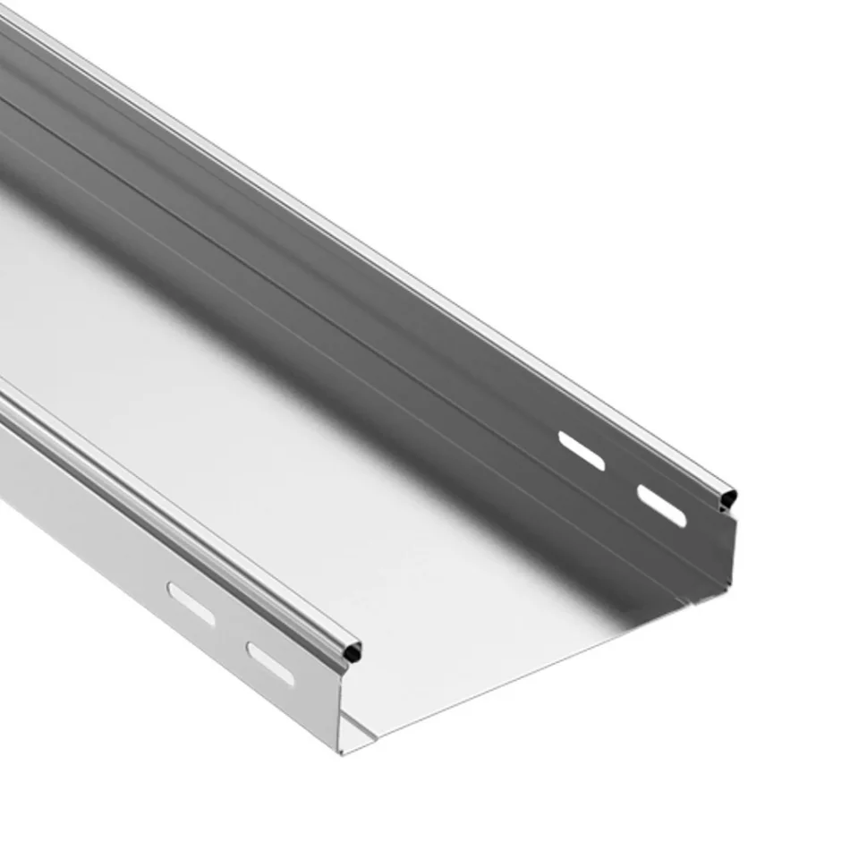 Лоток замковый OLSERO LSR-150-80-S0.7-2500 горячеоцинкованный фото