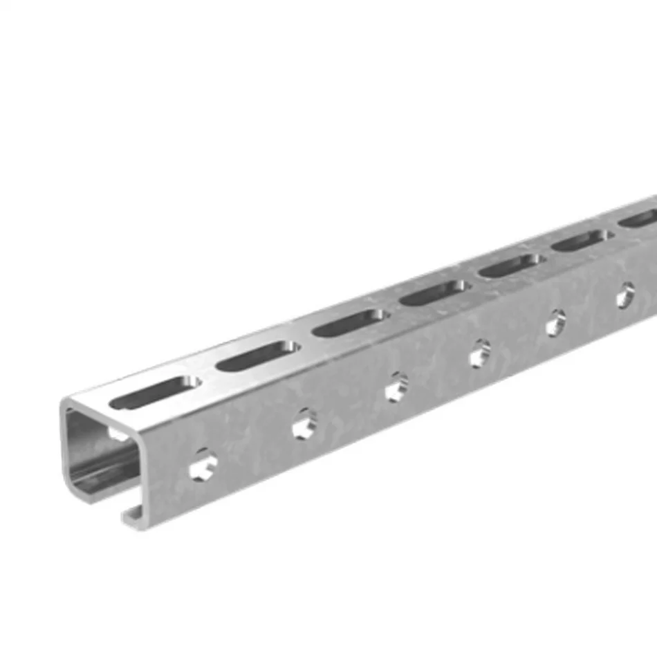 Усиленная стойка УС 50х50 L1000 S2.5 оцинкованная фото