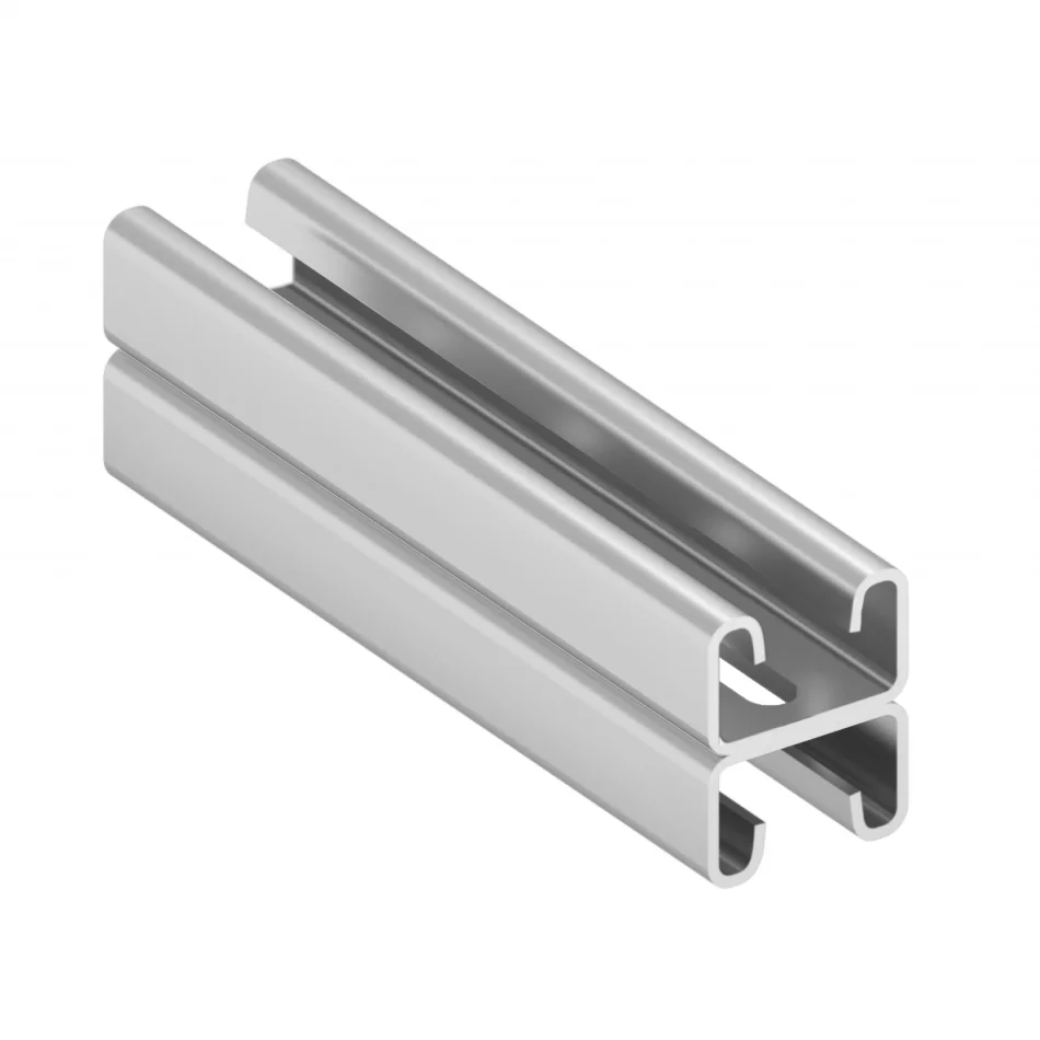 С-образный профиль МП-2 41х82-41,3-82,6-S2,5-300 нержавеющий фото