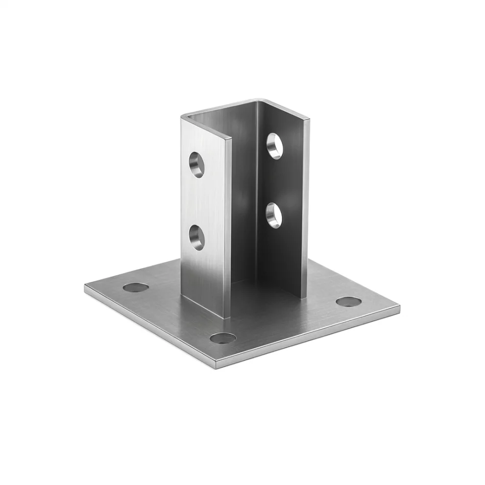 Консоль вертикальная усиленная KB8У под МП 41x21-110-158-S8/4-130 окрашенная фото